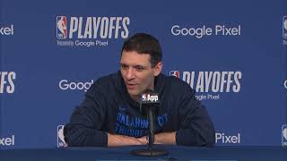 Mark Daigneault PostGame Interview  Dallas Mavericks vs Oklahoma City Thunder [upl. by Oiceladni]