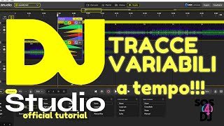 DJStudio mette a tempo qualsiasi traccia variabile djstudioapp [upl. by Aidnahs610]