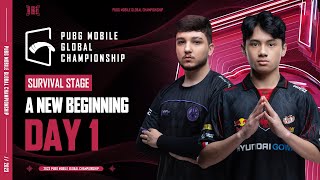 EN 2023 PMGC League  Survival Stage Day 1  PUBG MOBILE Global Championship [upl. by Killy]