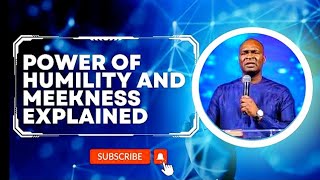 Understanding the power of Meekness and Humility  Apostle Joshua Selman koinoniaglobalkoinonia [upl. by Llemij558]