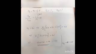 10 CBSE PROBLEM 4 ARITHMETIC PROGRESSION [upl. by Hpeosj]