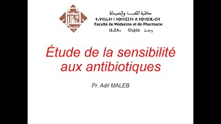 Étude de la sensibilité des bactéries aux antibiotiques complet [upl. by Jacinda800]