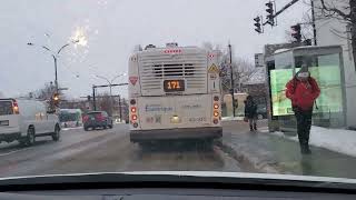 DRIVING TOUR OF HENRI BOURASSA MONTRÉAL CANADA [upl. by Amerak]