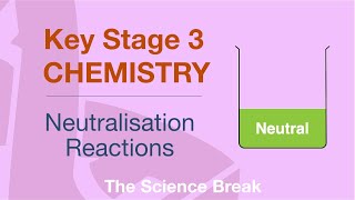 Key Stage 3 Chemistry  Neutralisation Reactions [upl. by Eedrahc]