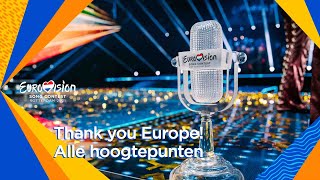 Alle highlights en spectaculaire momenten  Aftermovie  Eurovision 2021 [upl. by Ellehcirt]