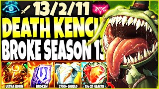 Meet the New Tahm Kench Top Season 13 Build  ∞ HP Stacks amp DAMAGE 🔥 LoL Top Lane Tahm s13 Gameplay [upl. by Yerkovich]