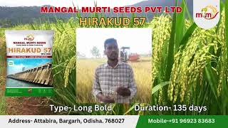 Mangal Murti seeds virty Hirakud 57 [upl. by Nahtaj793]