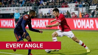 Every Angle  Idrissi  AZ  RKC Waalwijk [upl. by Milurd]