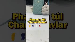 Mang túi xách Chanel Caviar đến làm khó soái ca pha màu nhưngcolormixing [upl. by Nylyahs]