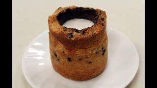 Cookie Cup  Dessert Recipe  Sanjeev Kapoor Khazana [upl. by Dyana877]