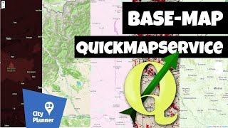 QuickMapService  Google Maps Satellite Bing e OpenStreetMap su QGIS subENG [upl. by Lebisor644]