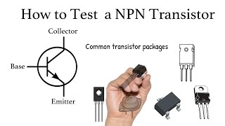 How to check NPN transistors [upl. by Latashia]