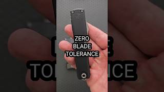 Does The New Microtech ZBT Ultratech REALLY Have ZERO Blade Play shorts youtubeshorts microtech [upl. by Leamiba]