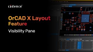 OrCAD X Feature  Visibility Pane [upl. by Neelyk]