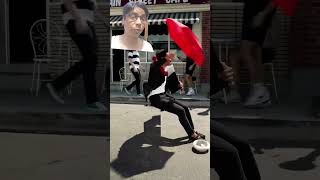 🤠Street Performer Defies the Laws of Physics🤖 in this Amazing Performance [upl. by Atel376]