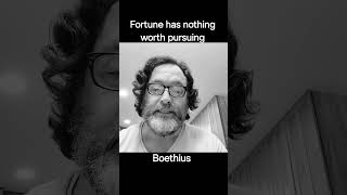 Boethius on fortune philosophy [upl. by Ruelle238]