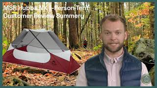 MSR Hubba NX 1 Person Tent A Comprehensive Review by Customers [upl. by Islek]