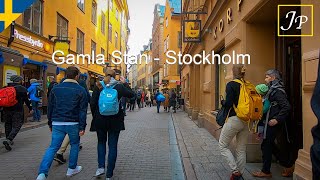 Gamla Stan Stockholm  Walking Tour [upl. by Eupheemia654]