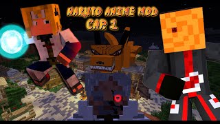 Minato vs Tobi y el Kyuubi  Naruto Anime Mod Minecraft Cap 1 [upl. by Arval]