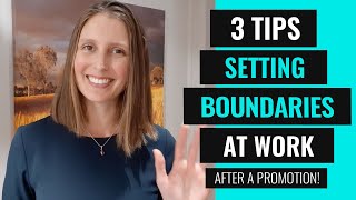 How to Set Boundaries at Work With Coworkers and Colleagues [upl. by Karleen]