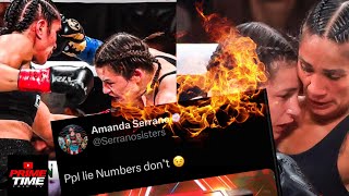 AMANDA SERRANO BLASTS KATIE TAYLOR SAYS NUMBERS DONT LIE WANTS TRILOGY boxing [upl. by Server]