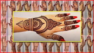 Indian mehndi Collection design💖 simple Dulhan mehndi design💖 mehandi ke design dikhao💖 [upl. by Giglio]