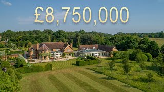 Inside this beautifully built country home in HenleyonThames with superb gardens and views [upl. by Llerrod]