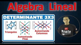 Determinante de una Matriz 3 x 3 [upl. by Gifford]