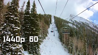 Crested Butte Silver Queen Express Lift [upl. by Andreana]