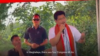 Gambegri Byelection ni Namgni  CM Conrad K Sangma Talataha [upl. by Enilaf710]