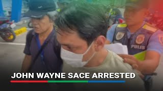 John Wayne Sace arrested for alleged shooting  ABSCBN News [upl. by Coonan]