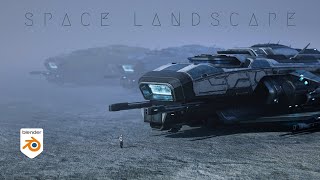 How to make Cinematic Landscape in Blender [upl. by Htebazile]