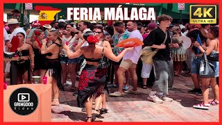 Feria de Malaga 2024 Stunning Summer Festival in Spain  Costa del Sol 4K  Andalucía [upl. by Amethyst836]