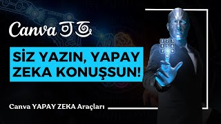 CANVA  Ai  Yapay Zeka Seslendirme Nasıl Yapılır [upl. by Oisor]