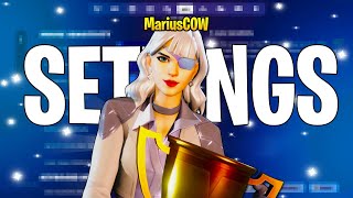 I USED MariusCOWs FORTNITE SETTINGS BEST SETTINGS [upl. by Tarazi634]