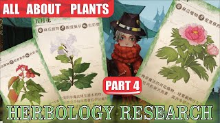 🌺PART 4🌺ALL ABOUT PLANTS 🌿HERBOLOGY CAREER🍃 RESEARCH📚  HARRY POTTER MAGIC AWAKENED✨ [upl. by Ydolem850]