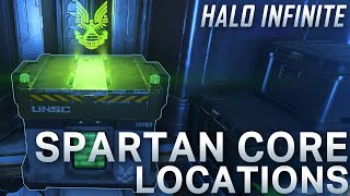 Halo Infinite Spartan Cores Guide  Halo Infinite Collectibles [upl. by Ynnohj520]