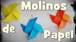 Molino de Papel  Origami [upl. by Ennaisoj]