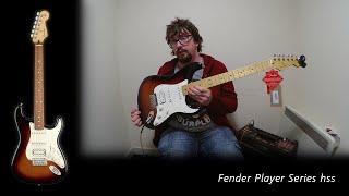 Fender Player Series hss review [upl. by Noet277]