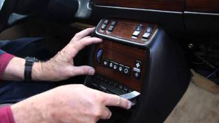 Mercedes Benz 123 Chassis Center Console Wood and Switch Removal by Kent Bergsma [upl. by Hgalehs]