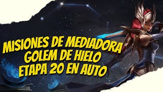 GUÍA GOLEM DE HIELO ETAPA 20 EN AUTO CÓMO CONSEGUIR A MEDIADORA RÁPIDO  RAID SHADOW LEGENDS [upl. by Ohara]