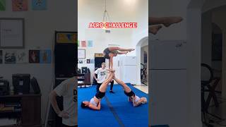 ACRO CHALLENGE  Would you try this shorts acro viral [upl. by Anileh]