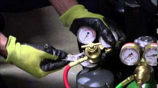 How to Setup a Oxy Acetylene Torch Set [upl. by Ayatahs385]