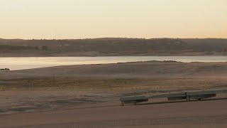 Folsom Lake looks dry as drought conditions worsen in California [upl. by Fulviah696]