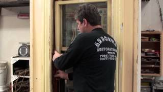 Window Rehab Part 4 Weatherstripping the Bottom Sash [upl. by Amice]