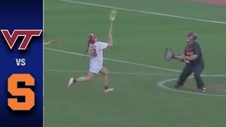 Syracuse vsVirginia Tech ACC Womens Lacrosse Quarterfinals Highlights 2017 [upl. by Aitret]