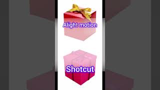 Chooses your gift box🎁 alight motion Vs shotcut chooseyourgift shortvideo [upl. by Ylle]