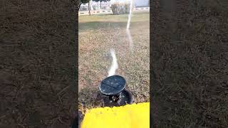 Automatic 360 Rotating Sprinkler for Watering Garden amp agriculture irrigation  installation [upl. by Peppy]