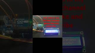 Arduino with I2C LCD Display Quick and Easy Setup shorts arduino i2cLCD [upl. by Englis]