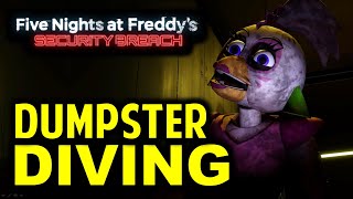 Dumpster Diving How to Decommission Chica  FNAF Security Breach Chica Boss Fight [upl. by Aekan]